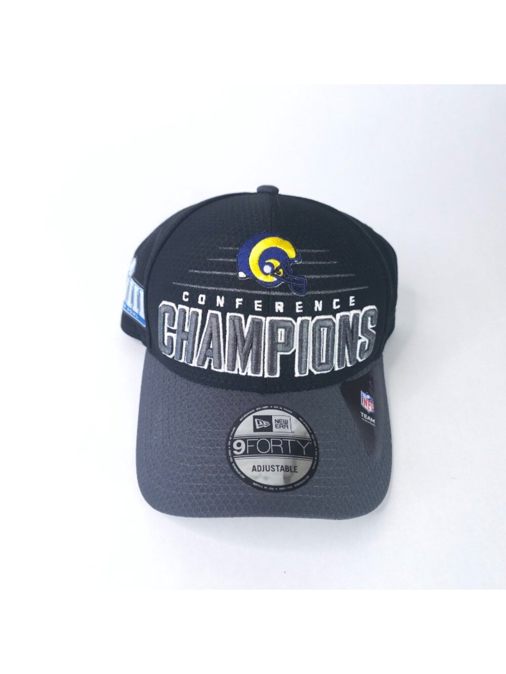 Los Angeles Rams Hat Cap Snap Back NFL Football Conference Champions Super Bowl